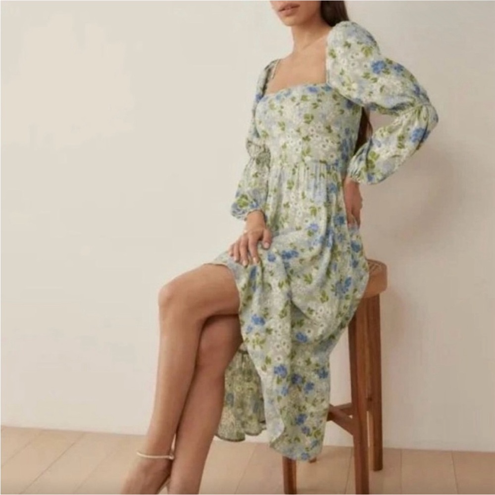 Reformation Mica Dress in Amie Floral